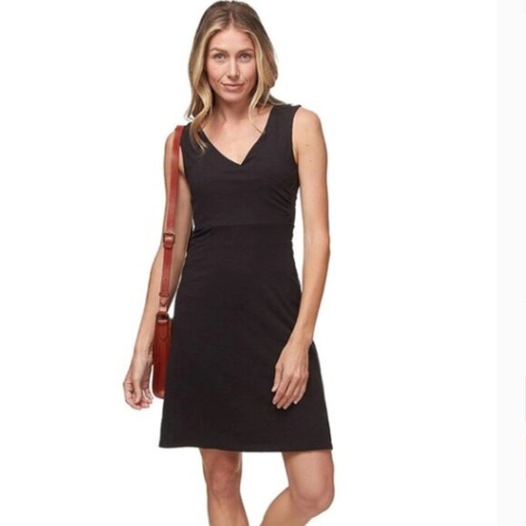 Women's NWT Patagonia Black Porch Song Dress Size Small Slim Fit - Picture 2 of 4